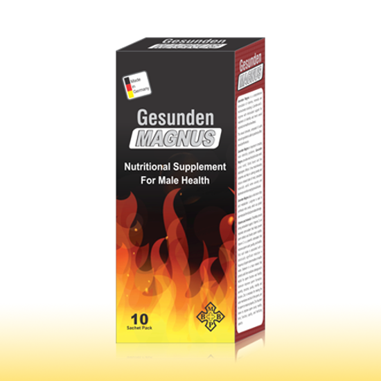 Picture of Gesunden Magnus Sachet (for male health) made in Germany
