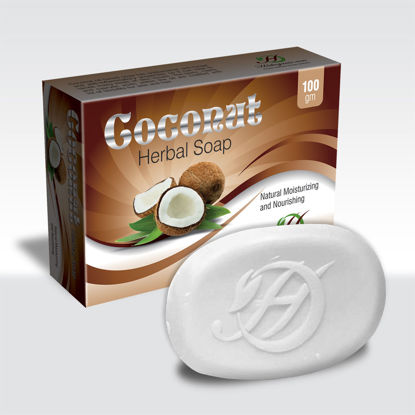 Picture of Coconut Herbal Soap