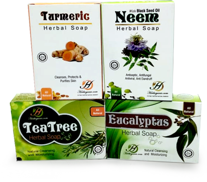 Picture of organic soap 4 pcs