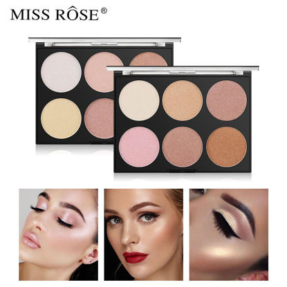 Picture of Miss Rose Highlighter Palette Glow Kit