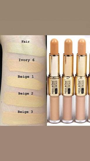 Picture of New Miss Rose 2 In 1 Liquid Concealer & Oil Control Concealer Stick