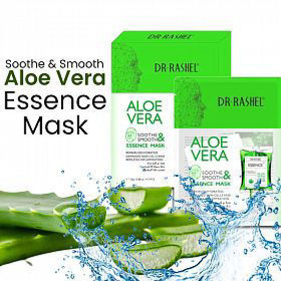 Picture of Dr Rashel Aloe Vera Soothe &Smooth Essence Mask ( 5 pcs )