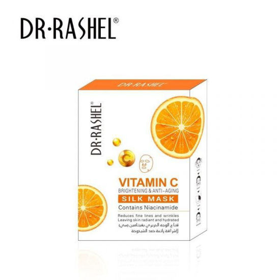 Picture of Dr. Rashel Vitamin C Brightening & Anti-Aging Silk Mask 5 pcs