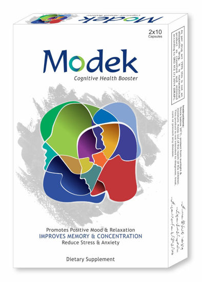 Picture of Modek (Supplement for reduce stress & anxiety , 20 capsules )