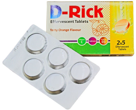 Picture of D-Rick (vit c + vit d3+,Zinc and magnesium) 20 peices