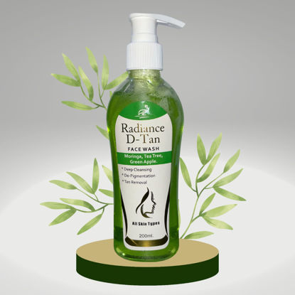 Picture of D-Tan & Radiance Face Wash with moringa ,Tee tree & Green Apple