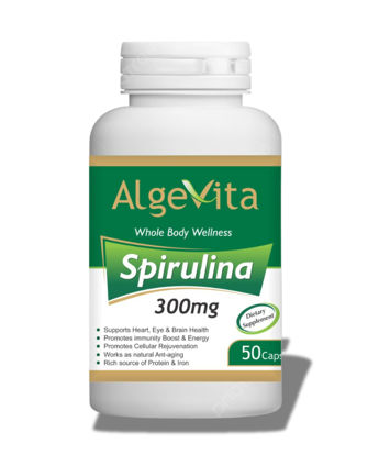 Picture of Spirulina algea-vita (Super Food) 50 capsules