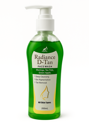 Picture of D-Tan & Radiance Face Wash with moringa ,Tee tree & Green Apple