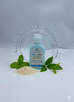 Picture of Mint, Rice and Tea tree antidandruff shampoo(travel pack)